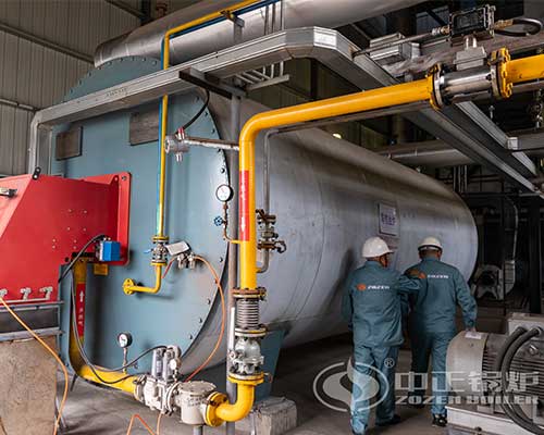 WNS Series Gas Steam Boiler Operation