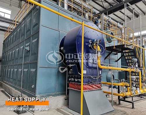 46 MW Gas Fired Hot Water Boiler