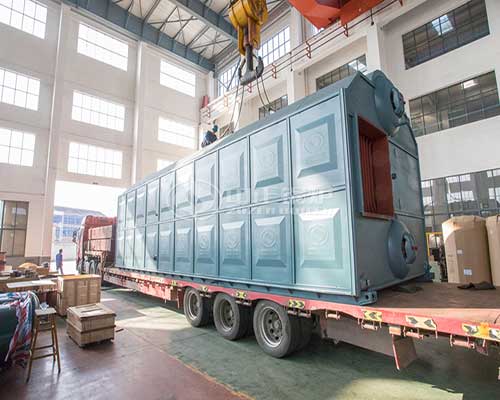 15 ton SZL Series Chain Grate Steam Boiler Project