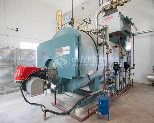 2 Ton WNS Gas Steam Boiler for Auto Parts Industry