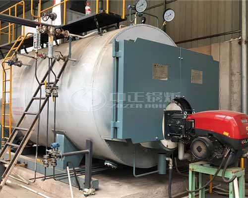 WNS Condensing Three Pass Gas-fired Boiler