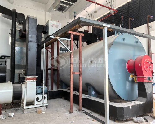 ZOZEN 8 Tons Gas Steam Boiler and 5 Million Kcal Thermal Oil Heater