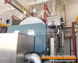 6 Ton Gas-fired Steam Boiler for Building Material Industry