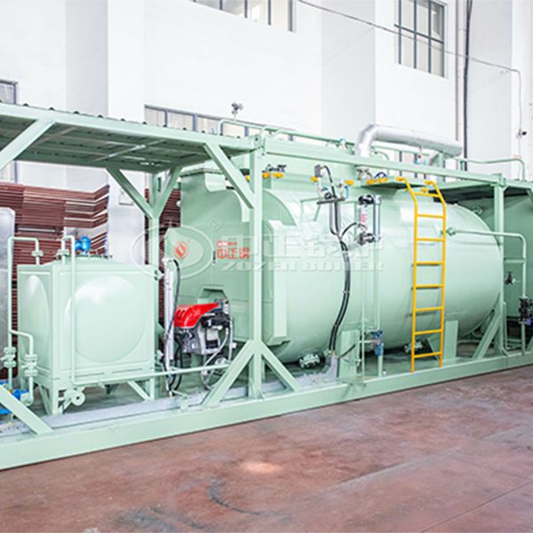 Skid-mounted boiler