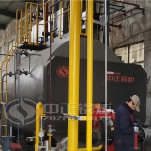 10 TPH Three-Pass Gas-fired Condensing Steam Boiler