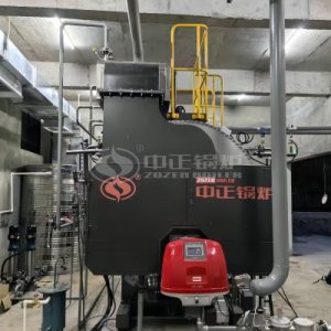 ZOZEN 2 TPH Gas Fired Steam Boiler in Distillery