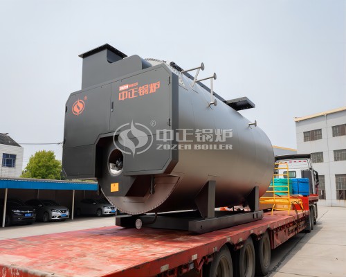 ZOZEN 6 TPH Three-pass Gas Fired Steam Boiler