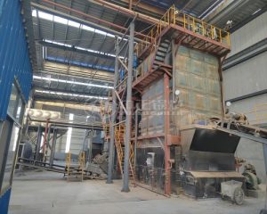 ZOZEN 25 Tph Horizontal Biomass Steam Boiler for Building Material Industry