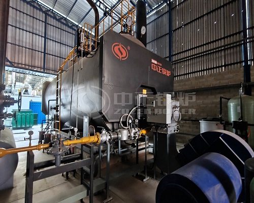 ZOZEN 15 Tph Gas Fire Tube Steam Boiler